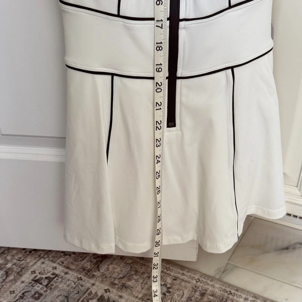 Wiskii Future Playground dress in cream and Black Women's tennis, pickeball - Picture 12 of 13